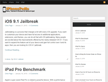 Tablet Screenshot of iphonepedia.com